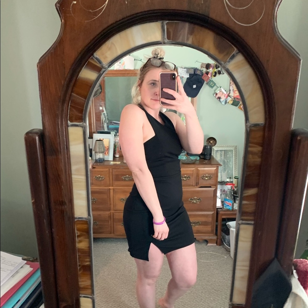 Express black dress
